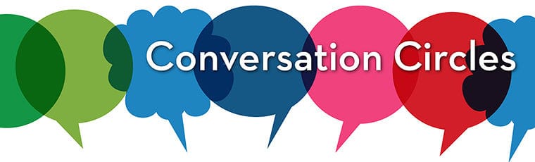 A header image advertising conversation circles